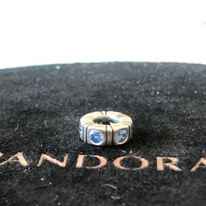 Pandora Blue Spacer Charm